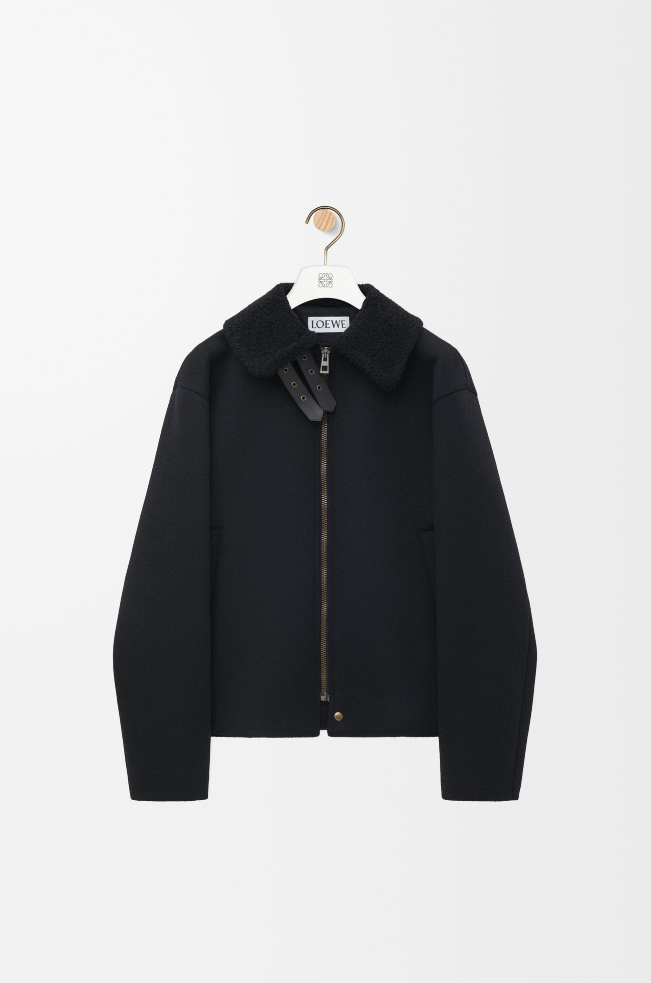 LOEWE Jacket in wool Black