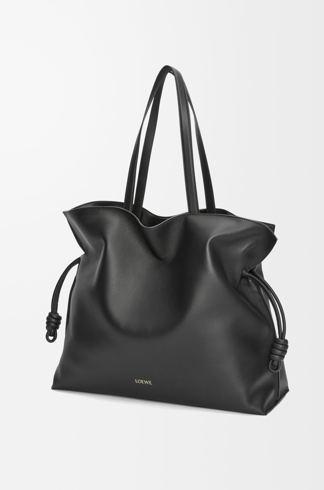 LOEWE Bolso Flamenco Clutch XL en piel napa de ternera Negro