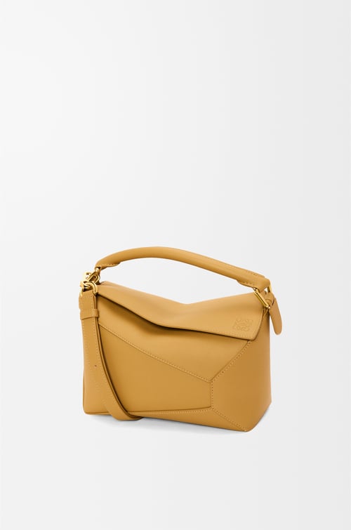 LOEWE Small Puzzle Edge bag in classic calfskin Sahara