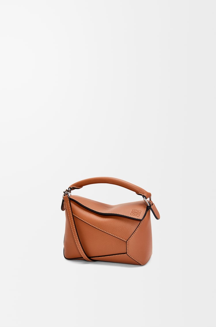 LOEWE パズルエッジ バッグ ミニ（クラシックカーフ） タン