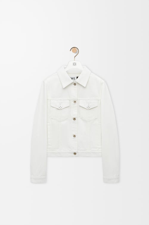 LOEWE Chaqueta en denim Blanco