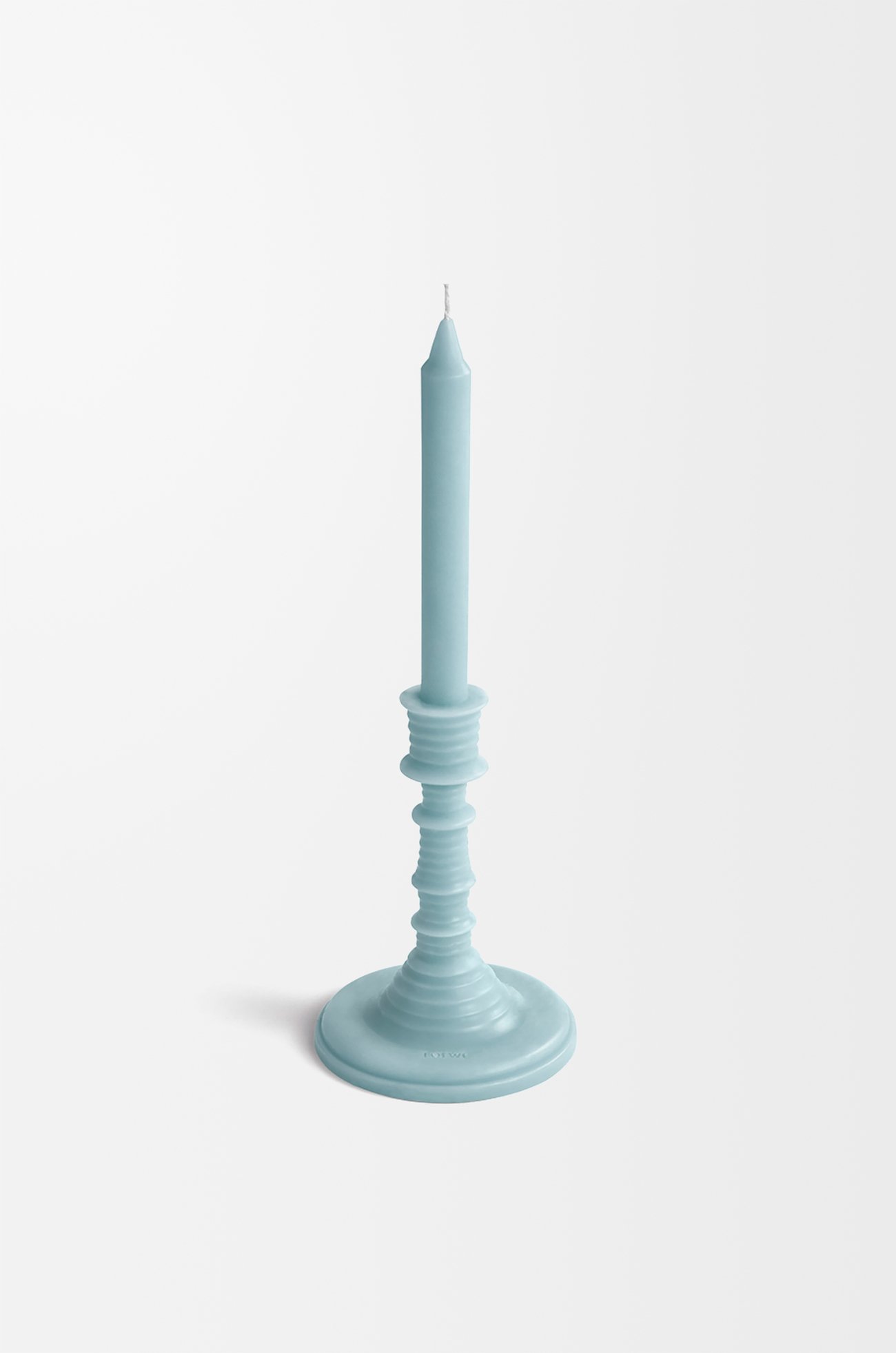 LOEWE Cypress Balls wax candleholder Baby Blue