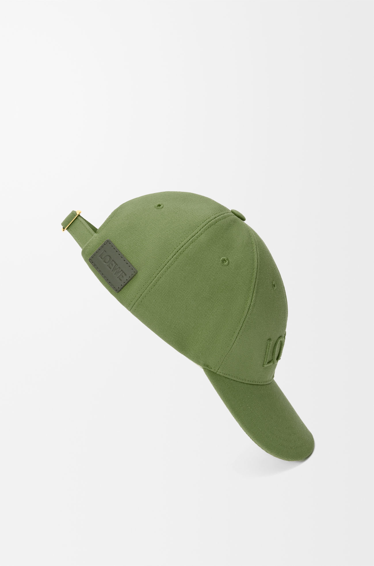 LOEWE LOEWE cap in canvas Sage Green