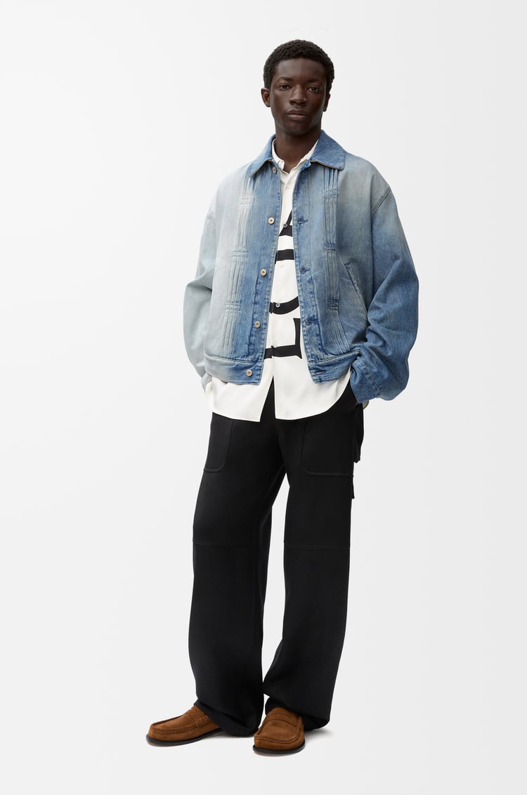 LOEWE Jacket in denim White/Blue