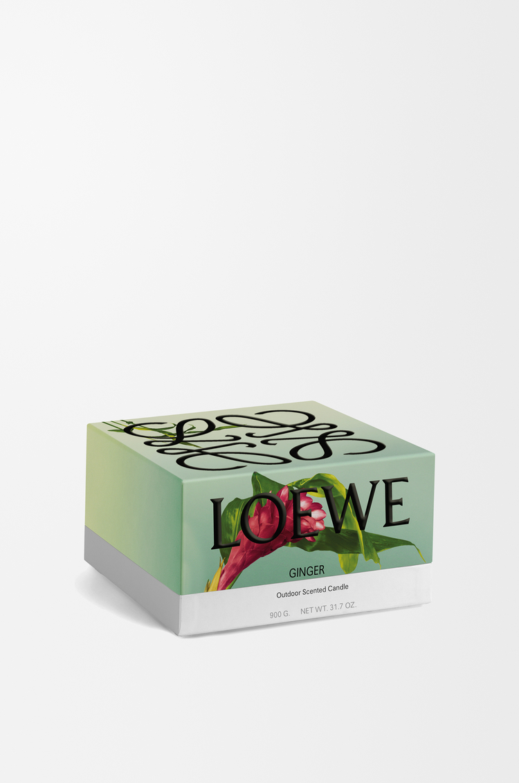LOEWE Ginger outdoor candle Orange