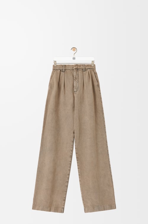 LOEWE Jeans in denim Sand