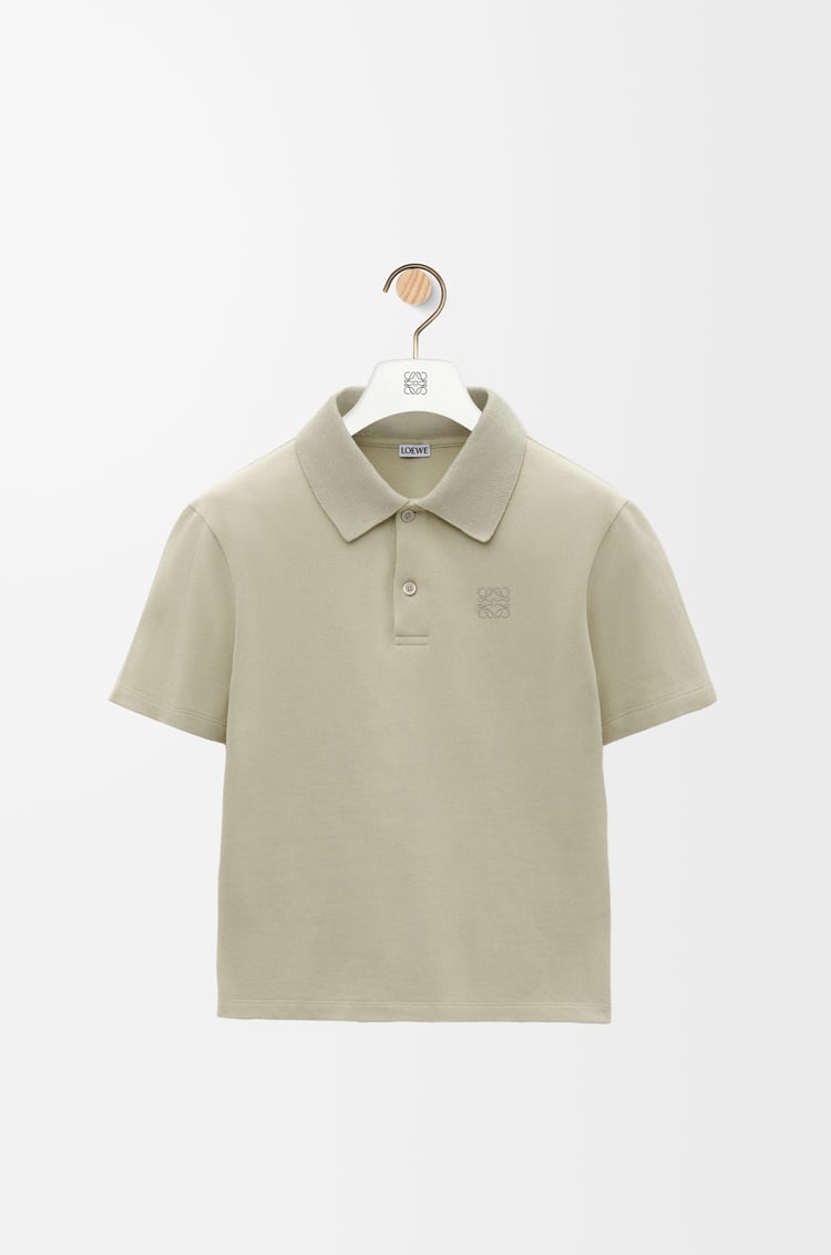 LOEWE Polo in cotton Sage