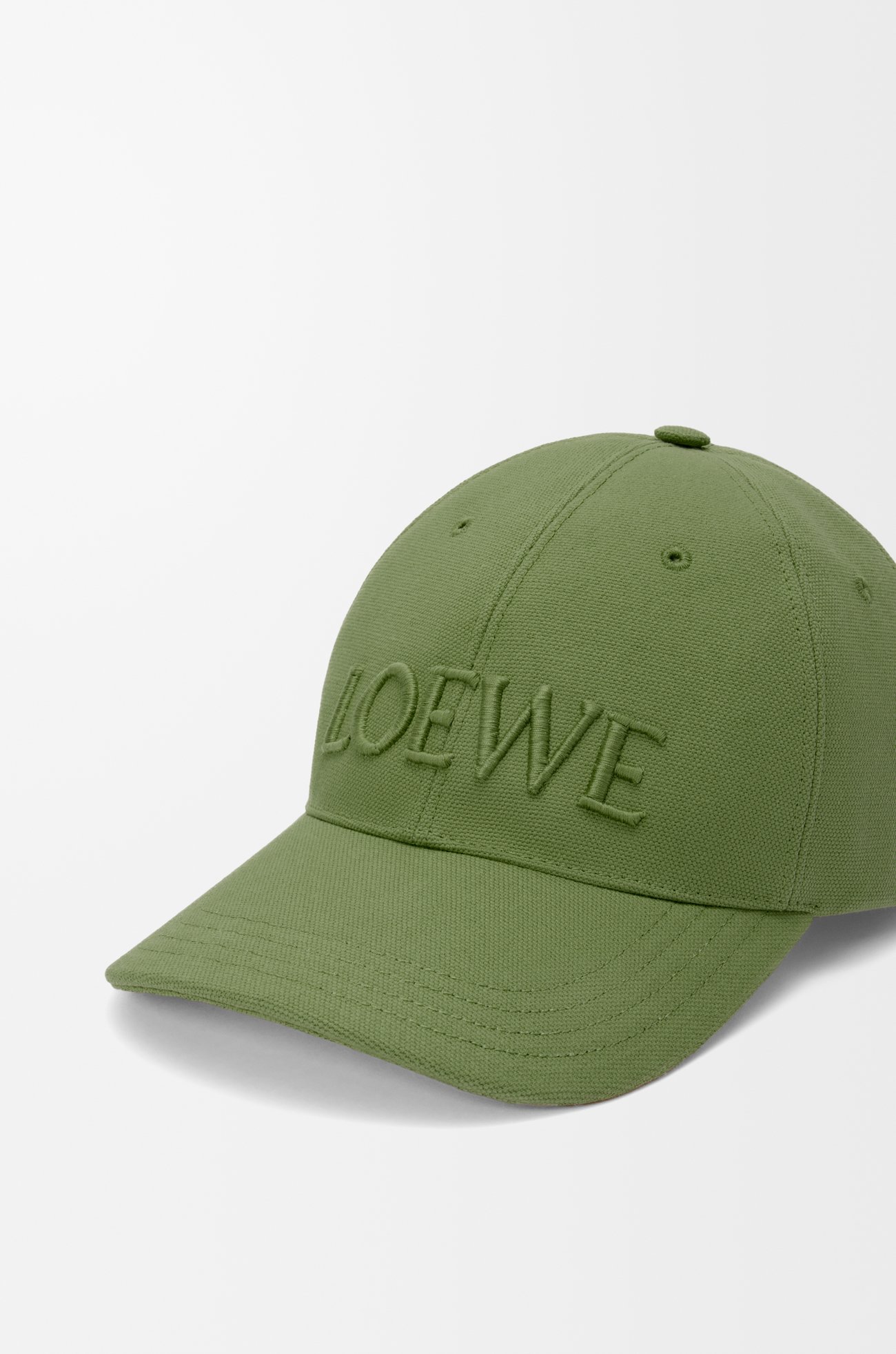 LOEWE LOEWE cap in canvas Sage Green