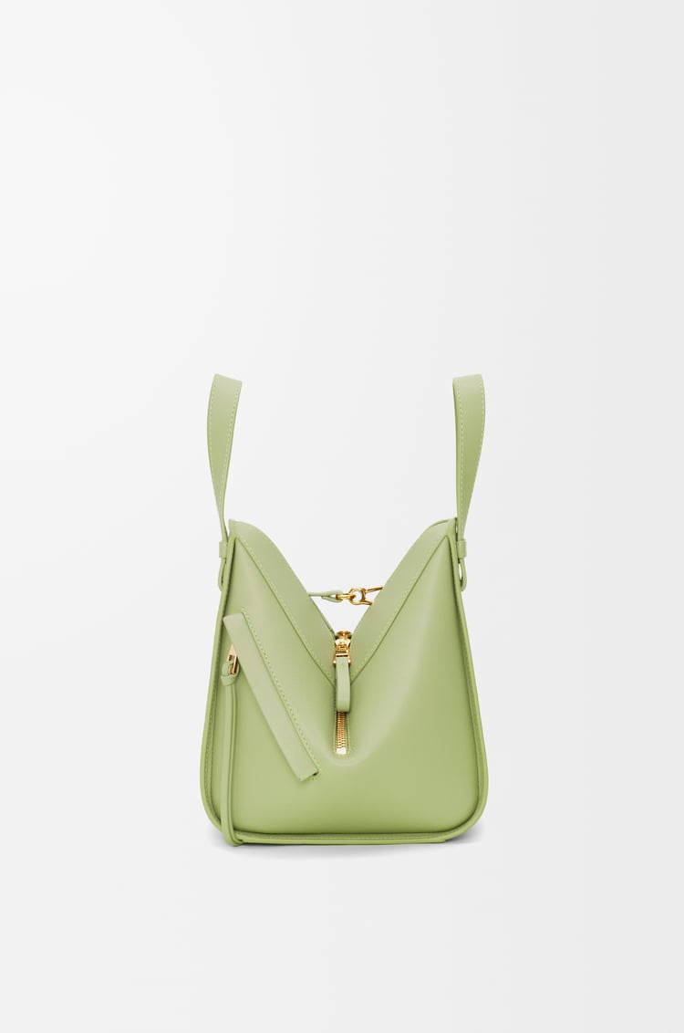 LOEWE Compact Hammock bag in classic calfskin Light Pear