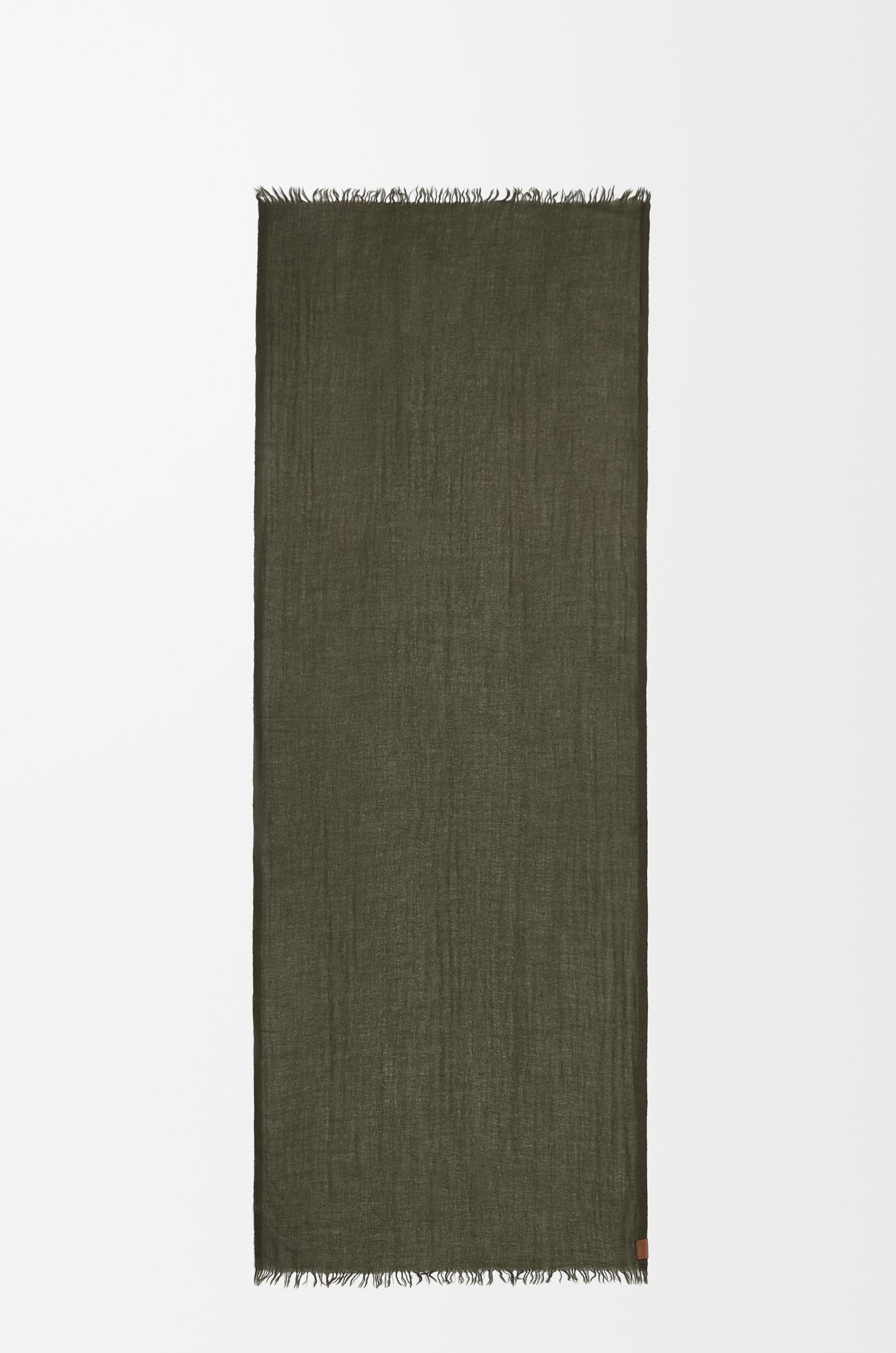 LOEWE Scarf in cashmere Tea Dust Glaze