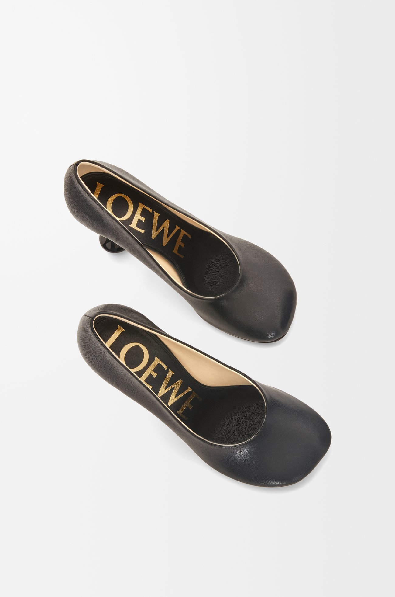 LOEWE 山羊皮 Toy 高跟鞋 黑色