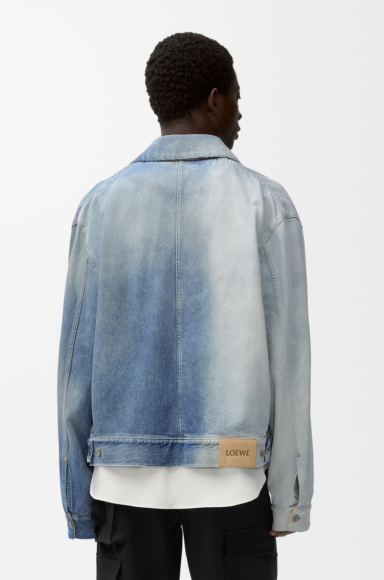 LOEWE Jacket in denim White/Blue