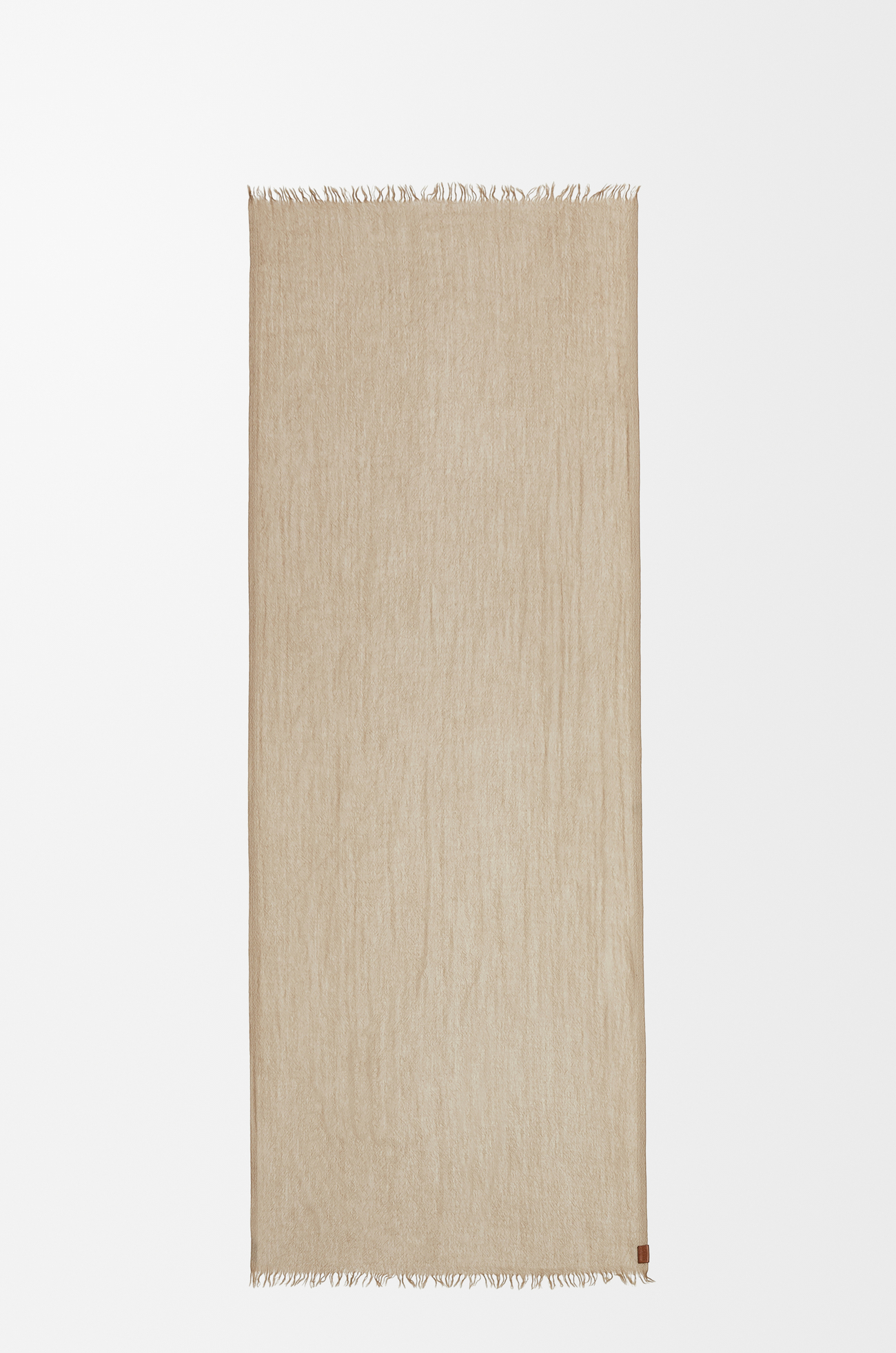 LOEWE Scarf in cashmere Beige