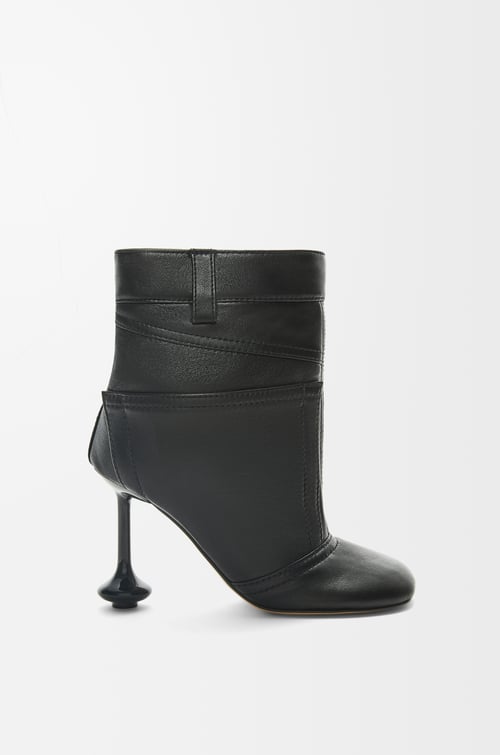 LOEWE Toy ankle bootie in nappa lambskin Black
