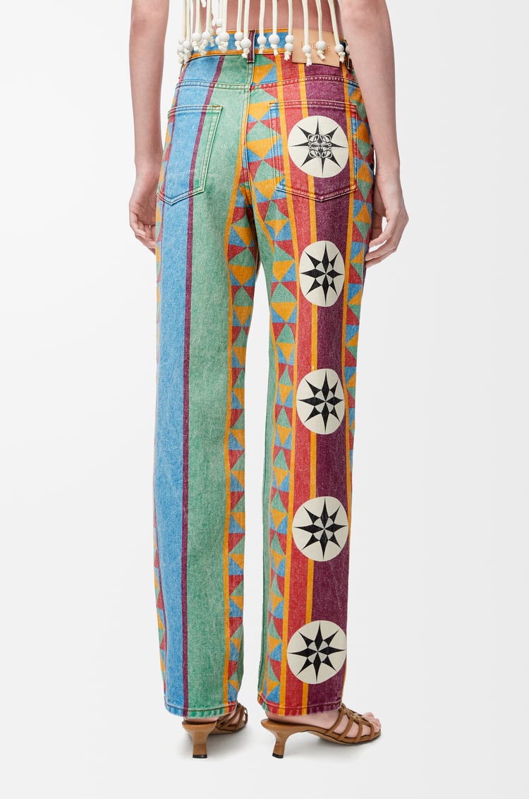 LOEWE Jeans in denim Multicolor