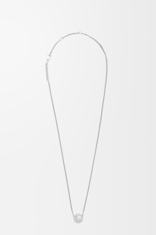 LOEWE Pebble necklace in sterling silver Silver