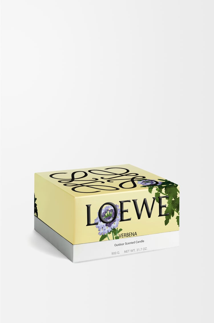 LOEWE Verbena outdoor candle Baby Blue